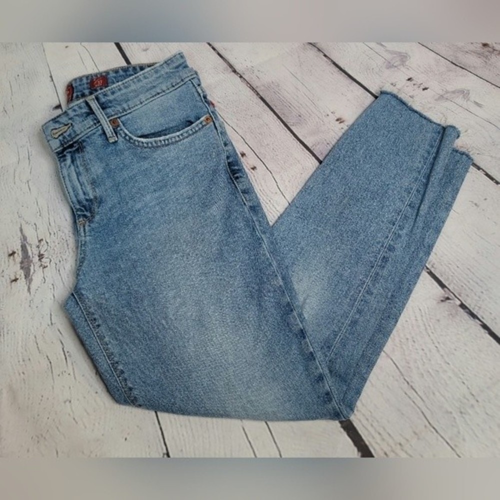 Lucky Brand Cone Denim Stella Skinny Distressed Jeans size 4